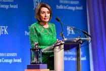 Speaker of the House Nancy Pelosi, D-Calif. (AP Photo/Josh Reynolds)