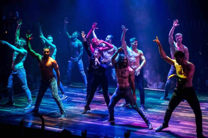 "Magic Mike Live!" is a male burlesque show is at the Hard Rock Hotel. It will move to the Saha ...
