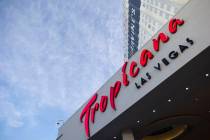 The Tropicana Las Vegas on the Las Vegas Strip is owned by Penn National Gaming. (Las Vegas Rev ...