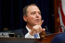 House Intelligence Committee Chairman Rep. Adam Schiff, D-Calif., questions Acting Director of ...