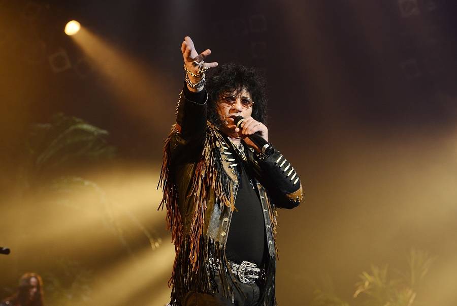 Paul Shortino performs in "Raiding the Rock Vault" on March 4, 2014 in Las Vegas. (Denise Trusc ...