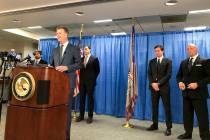 US attorney David Anderson announces criminal spy charges against a San Francisco Bay Area tour ...