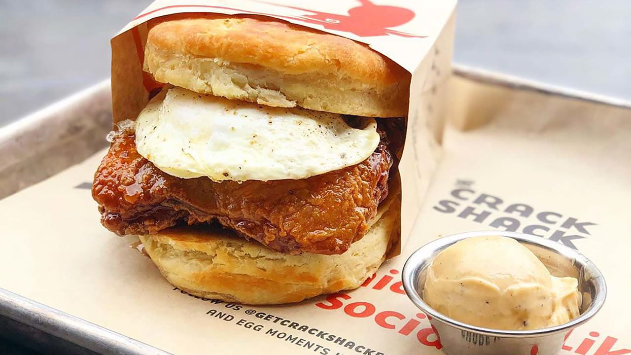 A chicken sandwich designed for a Vegas morningafter — VIDEO Food