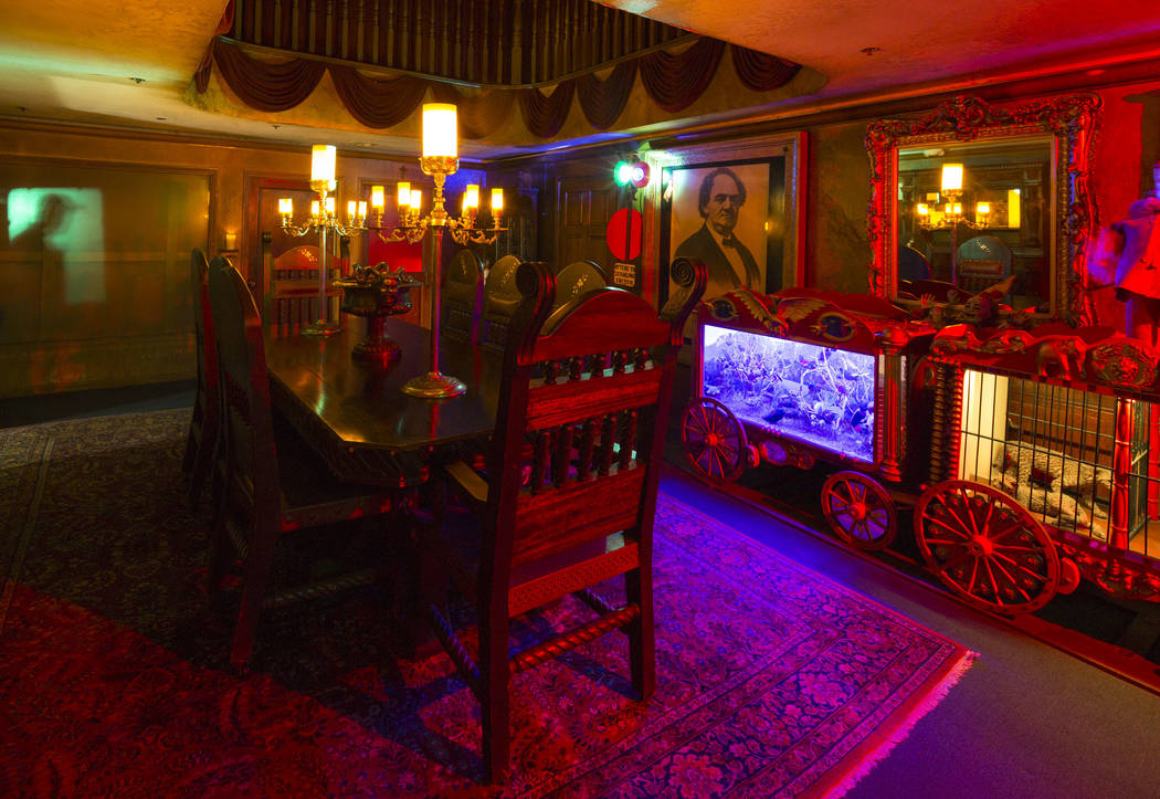 Zak Bagans' The Haunted Museum located at 600 E. Charleston Blvd. in downtown Las Vegas on Mond ...