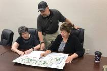 The three leaders of NPT are (from left) Ellen Greenspan, Erik Braun and Barbara Holden. (Herb ...