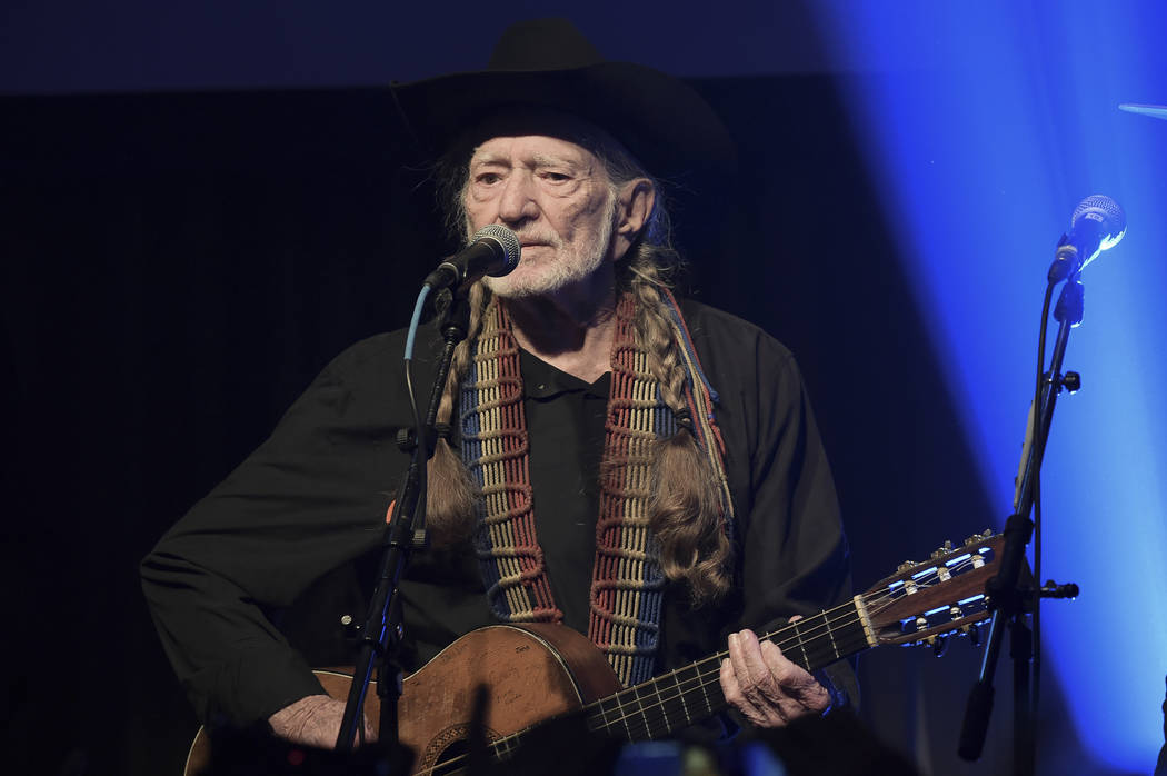 FILE - In this Feb. 6, 2019 file photo, Willie Nelson performs at the Producers & Engineers ...