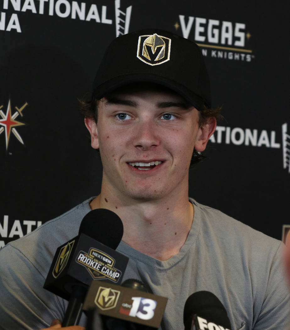 Golden Knights’ Cody Glass joins 2017 draft mates on NHL roster Las