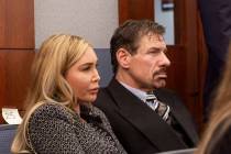 Ashley Fargo and her boyfriend, billionaire Henry Nicholas III, await a plea hearing in their d ...