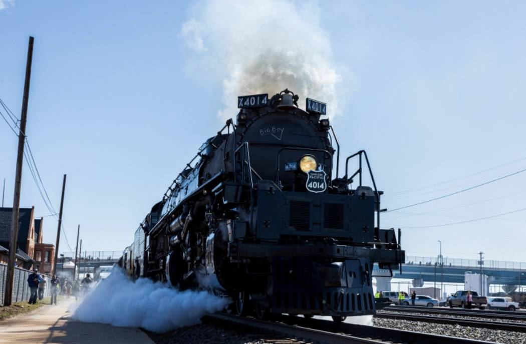 Union Pacific's Big Boy train will make a stop in Las Vegas this weekend. (Union Pacific)