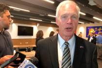 Republican U.S. Sen. Ron Johnson, of Wisconsin, says there is nothing improper with President D ...