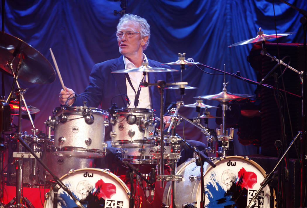FILE - In this Sunday, Dec. 7, 2008 file photo, British musician Ginger Baker performs at the ' ...