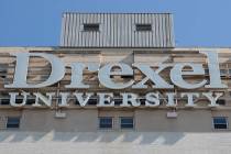 FILE - This file photo shows a sign at Drexel University in Philadelphia on Wednesday, May 5, 2 ...