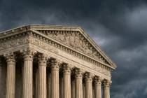 In a June 20, 2019, file photo, the Supreme Court in Washington. The Supreme Court is set to he ...