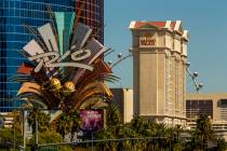 The Rio and Caesars Palace are seen on Tuesday, Oct. 8, 2019 in Las Vegas. Caesars Entertainmen ...