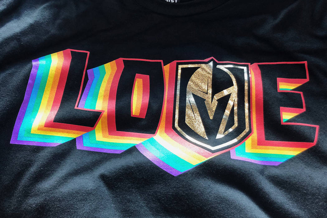 Golden Knights celebrate pride night at TMobile Arena Golden Knights