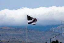 Winds could reach up to 60 mph in the Las Vegas Valley through Friday, according to the Nationa ...