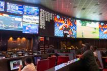 Las Vegas-based CG Technology operates seven Southern Nevada sportsbook, including the one at t ...