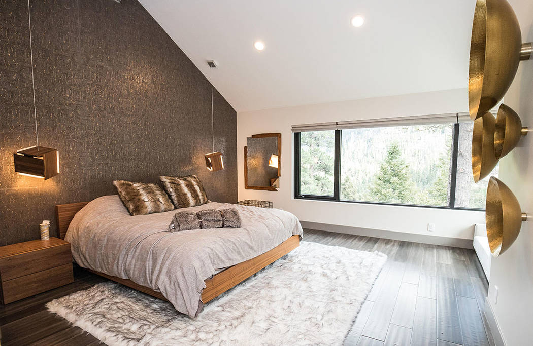 The master bedroom has a modern design. (Tonya Harvey/Real Estate Millions)