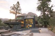 This modern cabin at Mount Charleston is at Echo View. (Mount Charleston Realty Inc.)
