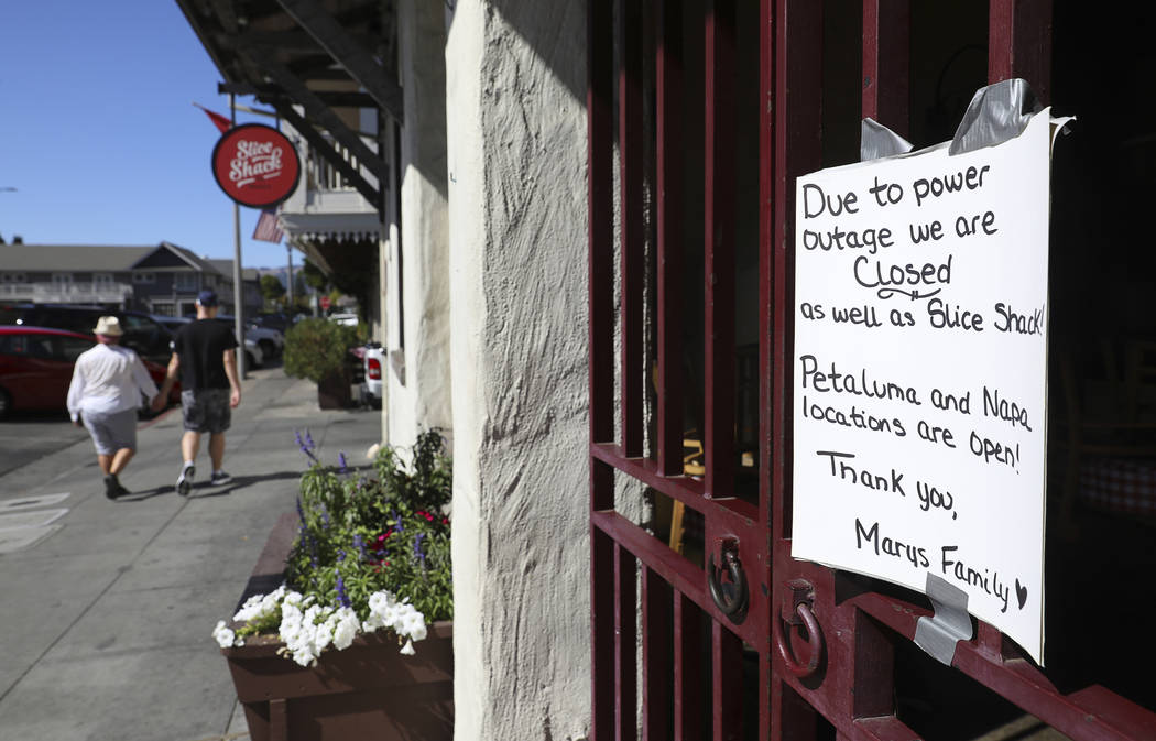 California Power Outage Leaves More Than 1m In The Dark Las Vegas Review Journal