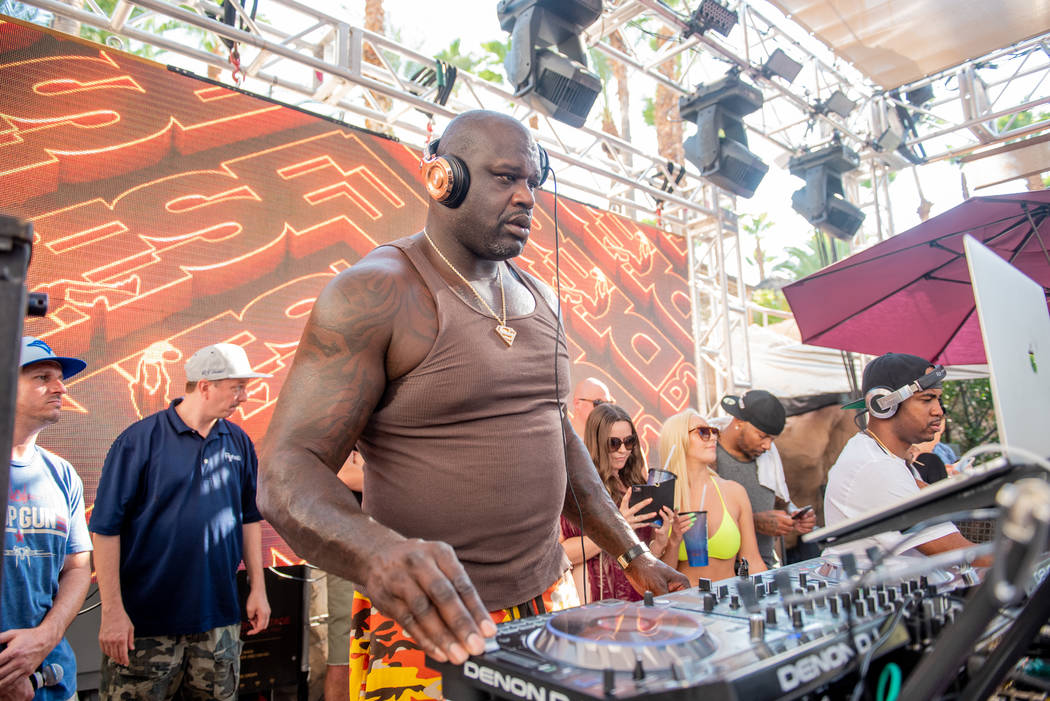Shaq aka DJ Diesel talks about his love for music in Las Vegas stop