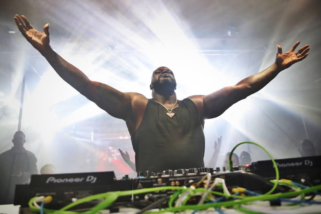 Shaq aka DJ Diesel talks about his love for music in Las Vegas stop