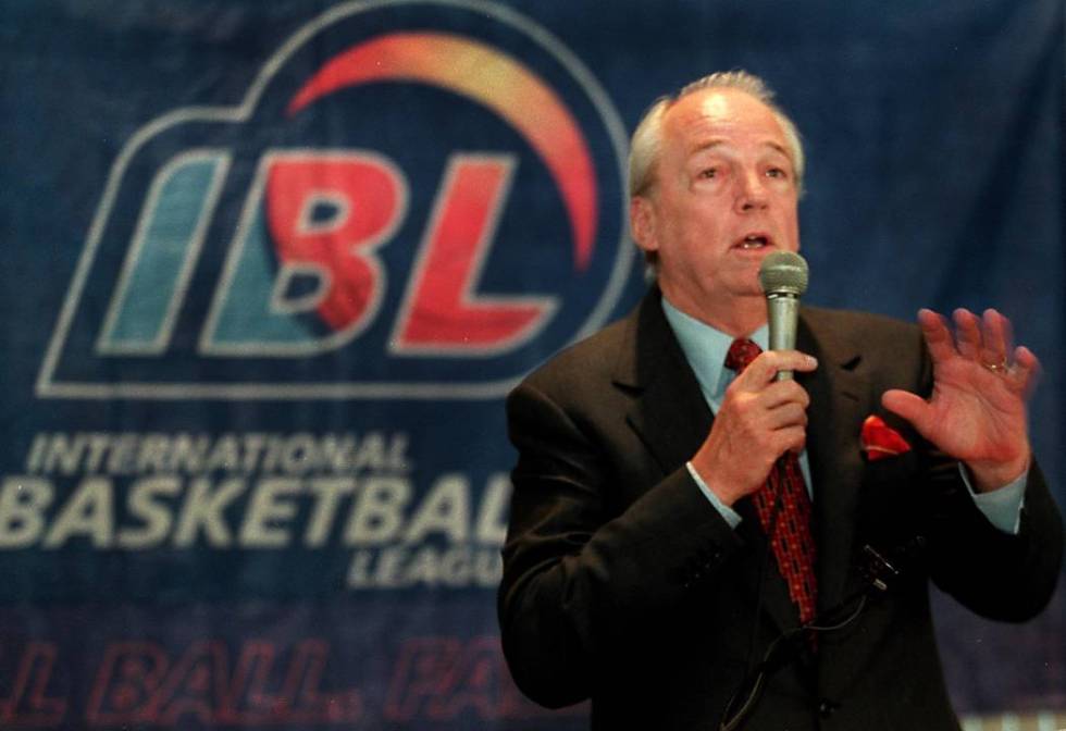 Rolland Todd, former UNLV basketball coach on June 17, 1999. (Clint Karlsen/Las Vegas Review-Jo ...