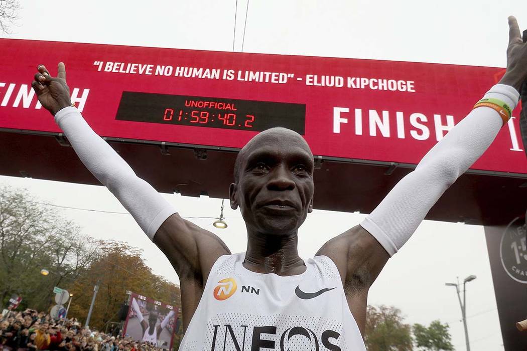 eliud kipchoge two hour marathon