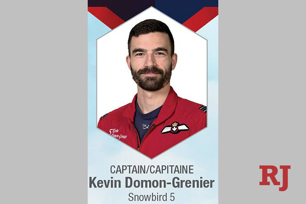 Capt. Kevin Domon-Grenier (CF Snowbird Twitter)