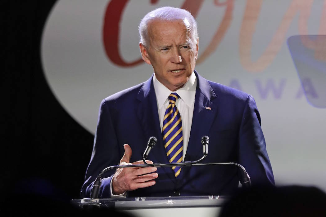 Former Vice President Joe Biden. (AP Photo/Frank Franklin II)