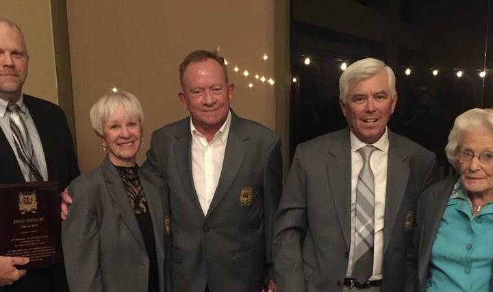 Las Vegas Golf Hall of Fame Induction was held Sept. 28 at the TPC Summerlin. From left to righ ...