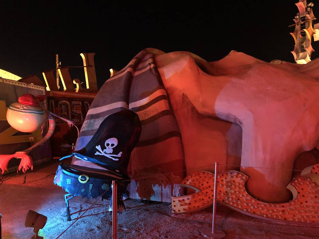 “Lost Vegas: Tim Burton @ The Neon Museum presented by the Engelstad Foundation.” (Janna Ka ...