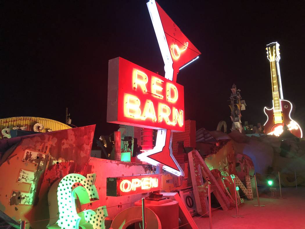 “Lost Vegas: Tim Burton @ The Neon Museum presented by the Engelstad Foundation.” (Janna Ka ...