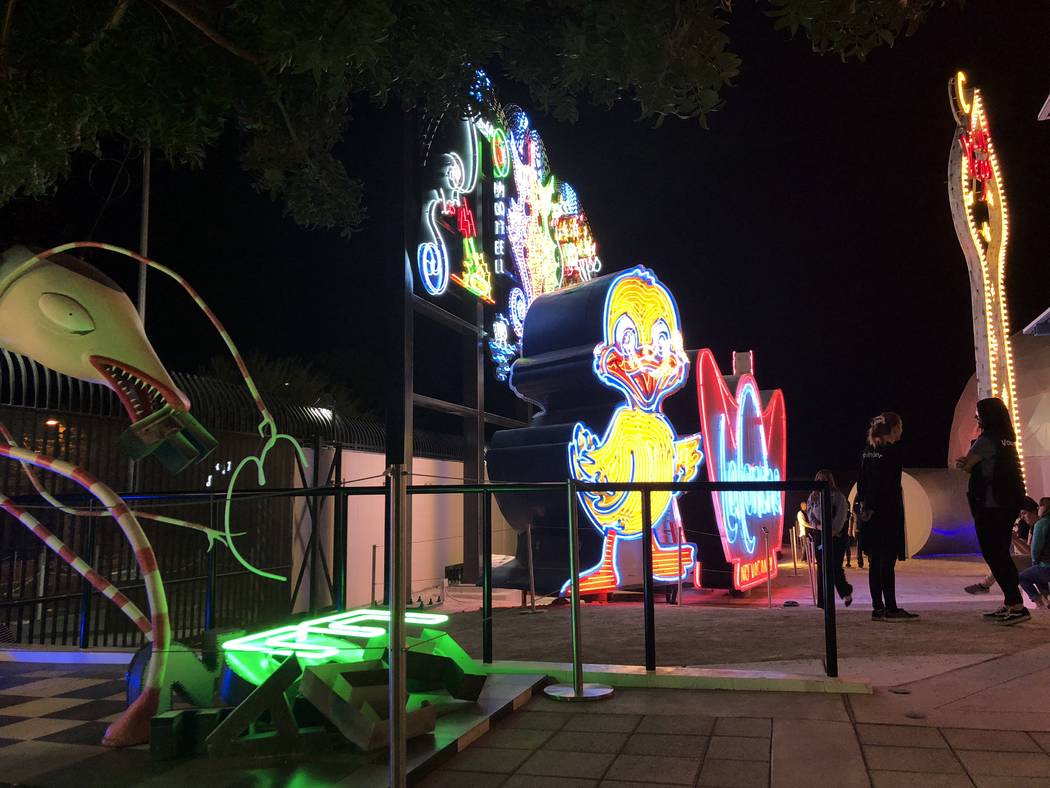“Lost Vegas: Tim Burton @ The Neon Museum presented by the Engelstad Foundation.” (Janna Ka ...