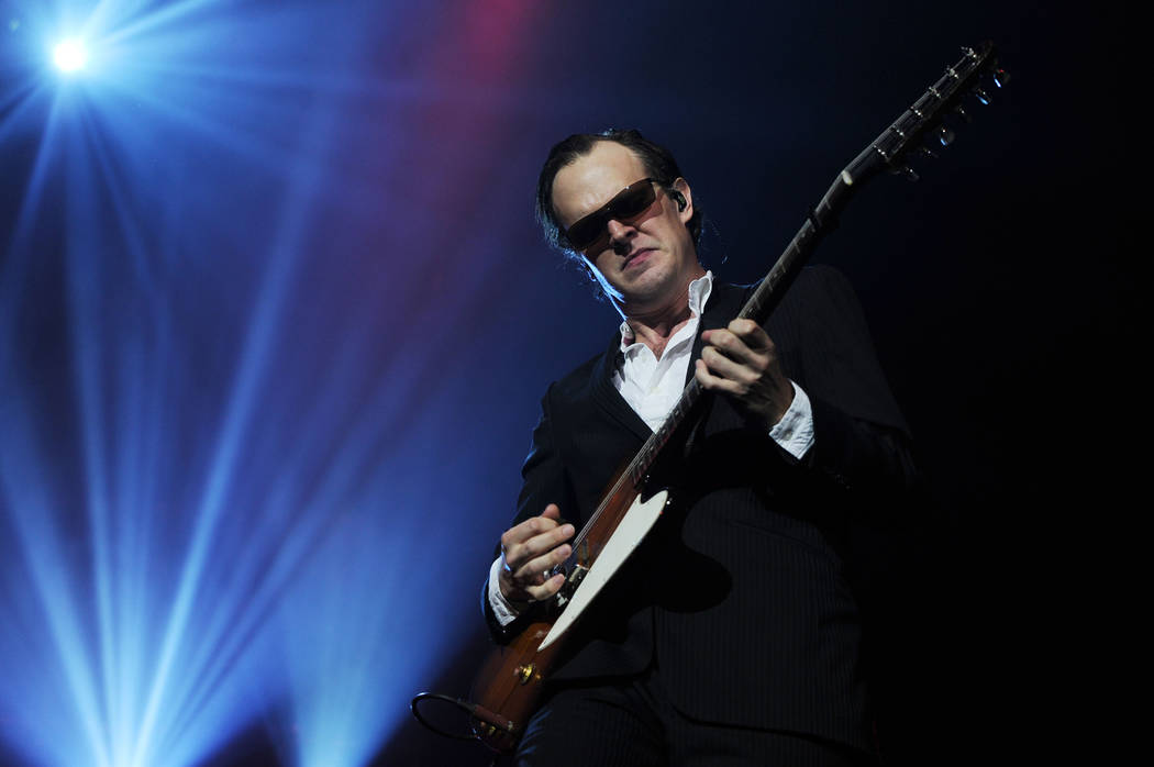 Joe Bonamassa performs during the Always on the Road Tour at the Seminole Hard Rock Hotel and C ...