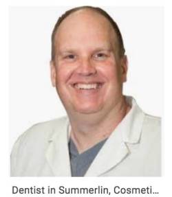 Screenshot from the web of dentist Troy J. Trobough