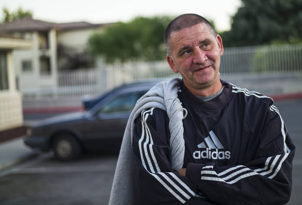 Bogoljub Ristic, who is homeless, talks about utilizing The Salvation Army homeless shelter nea ...