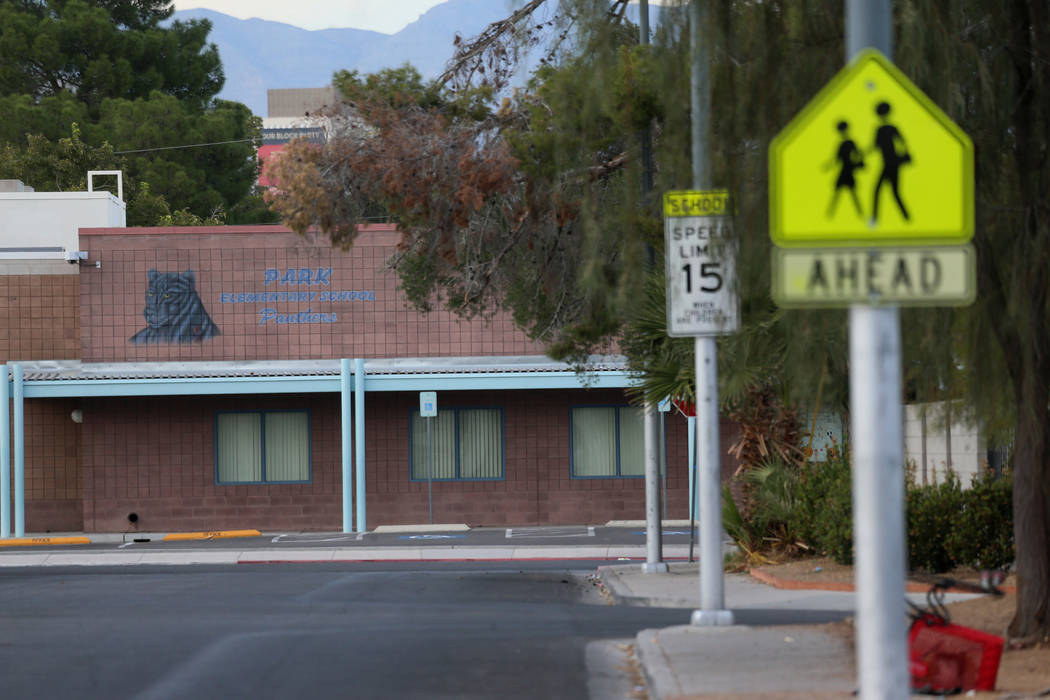 Park Elementary School in Las Vegas, the school Karla Rodriguez attended before disappearing 20 ...