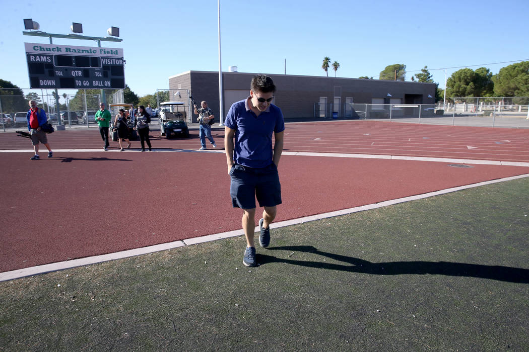 "Jeopardy!" champion and professional sports bettor James Holzhauer looks at the Ranc ...