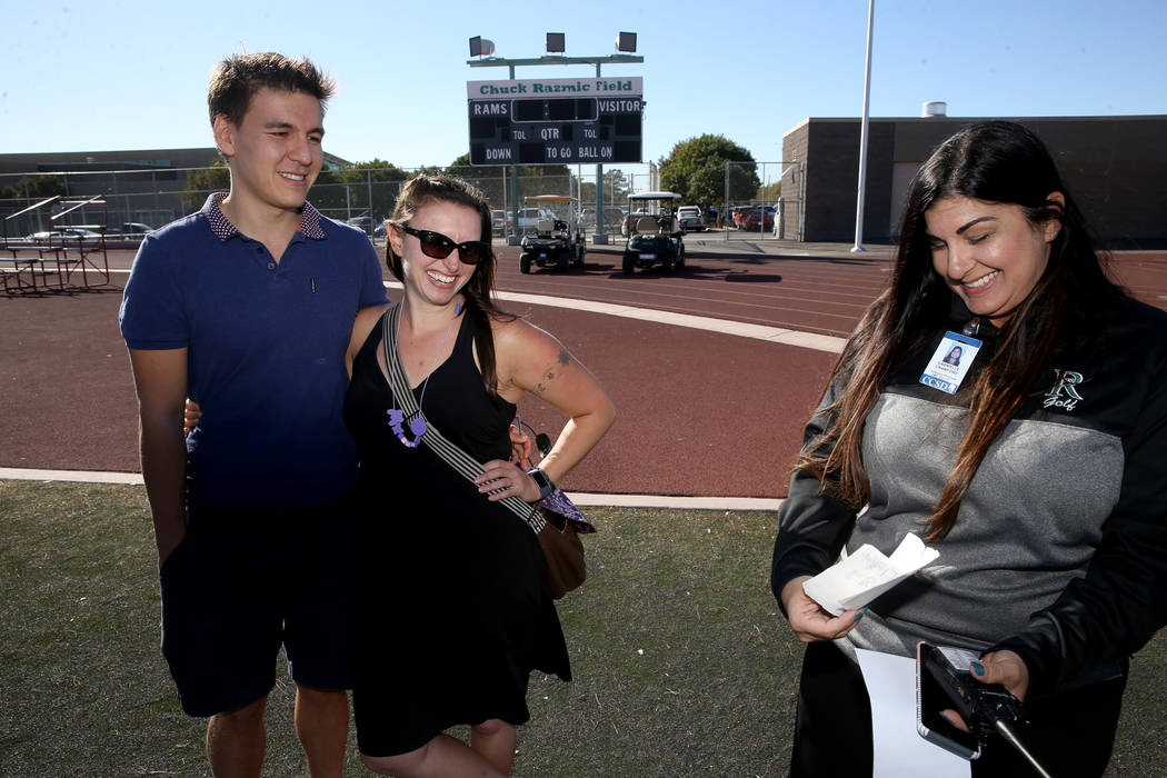 "Jeopardy!" champion and professional sports bettor James Holzhauer and his wife Meli ...