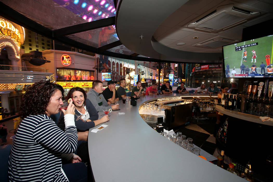 Binion’s rotating bar a hit with customers in downtown Las Vegas Las