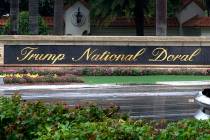 Trump National Doral in Doral, Fla. (AP Photo/Alex Sanz)