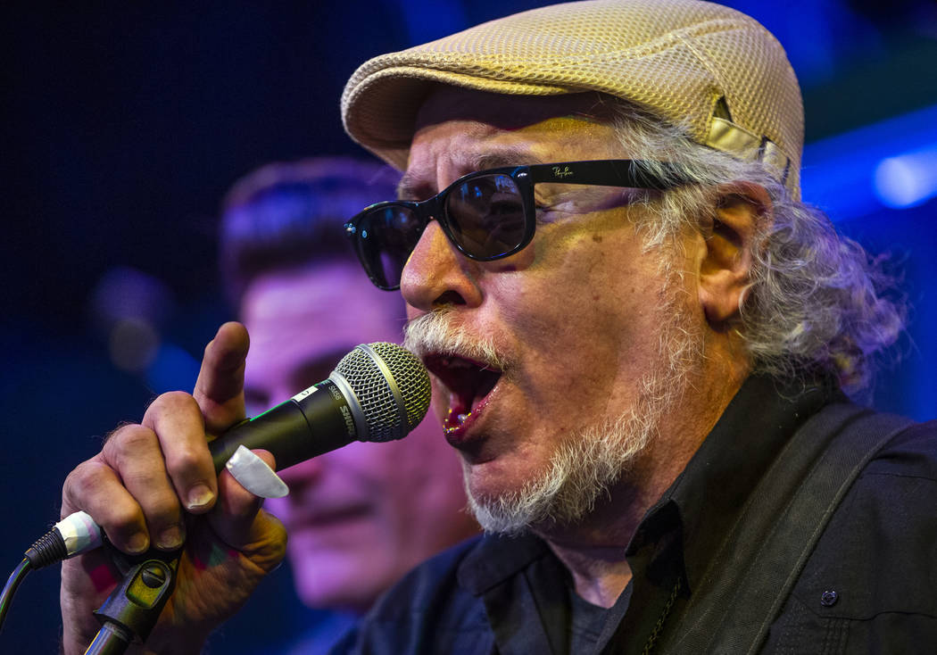 Blues Music Award Winner Bob Margolin, right, performs with others on stage during the 2nd Annu ...