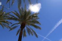 Sunny skies and fall temperatures about normal are forecast for the Las Vegas Valley through We ...