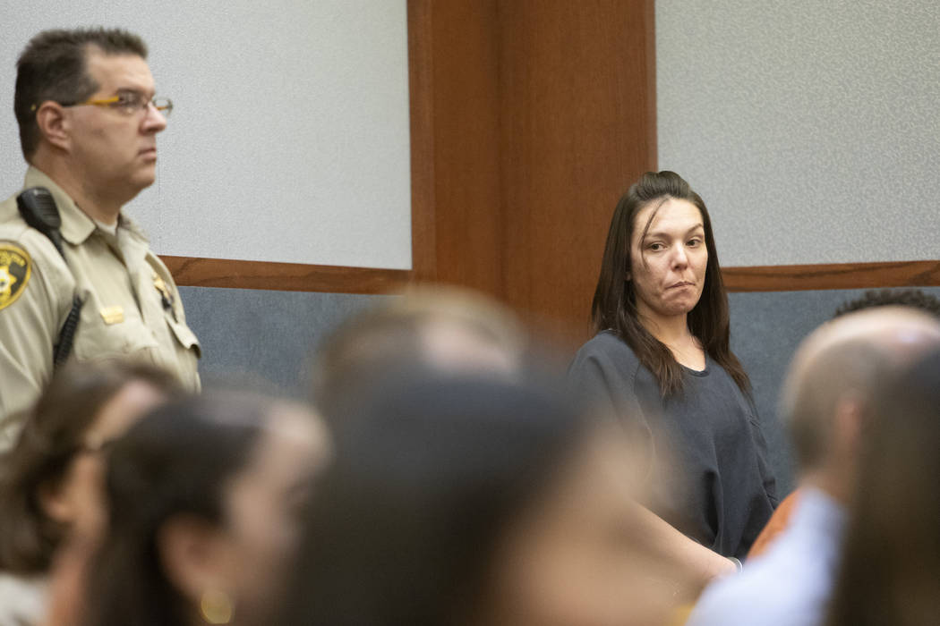 Lisa Mort, who faces a charge of harboring, concealing or aiding a felon in connection with Esm ...