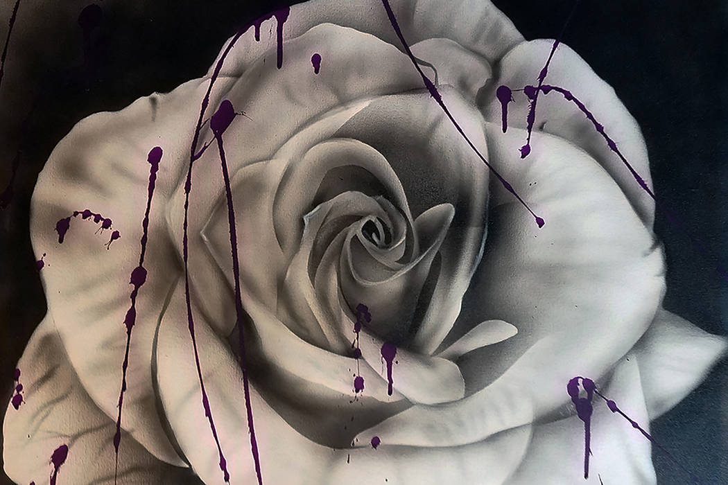 "A Purple Rose" by Lou Isms