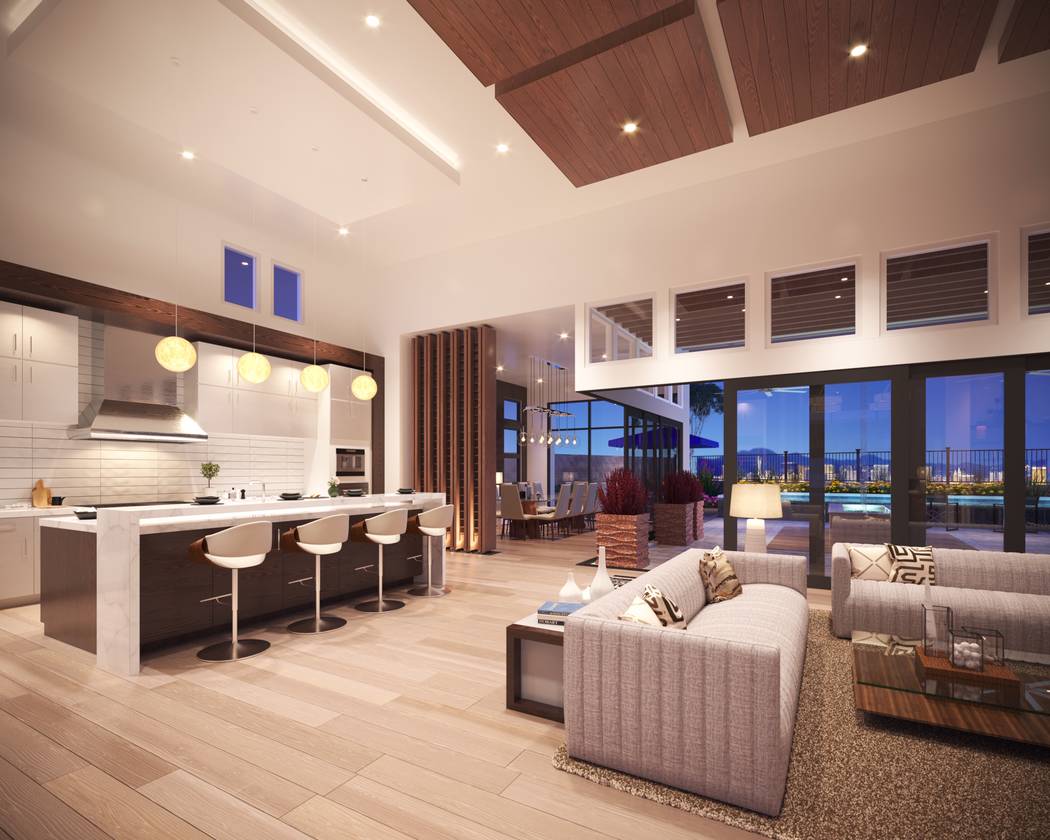 Mesa Ridge To Unveil Luxury Model Homes Oct 26 Las Vegas Review