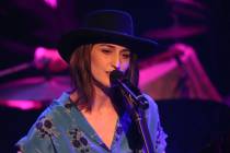 Sara Bareilles performs live at the Troubadour on Tuesday, March 19, 2019, in West Hollywood, C ...