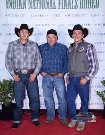 Randy Not Afraid, center, is shown with sons Roddy, left, and Michael. Michael Not Afraid was k ...