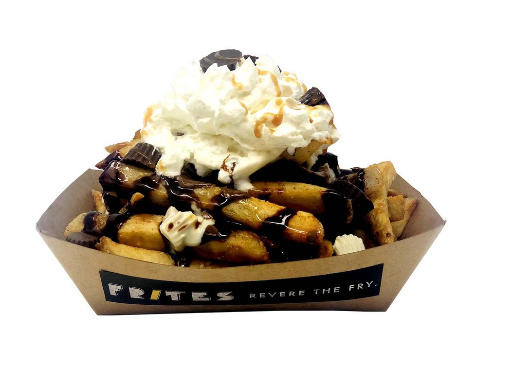 Trick or Treat Fries at Frites. (Frites)